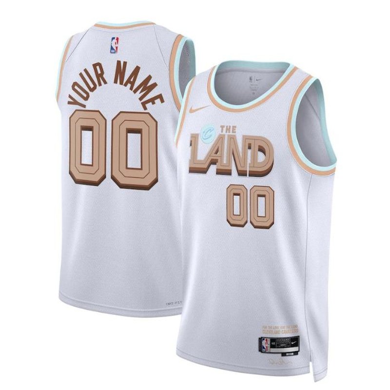 Cleveland Cavaliers Unisex 2023 NBA Jersey - City Edition - White