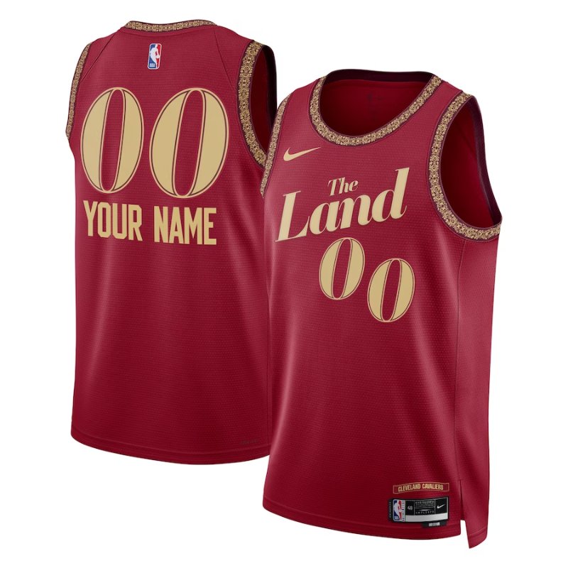 Cleveland Cavaliers Unisex 23/24 NBA Jersey - Wine - City Edition