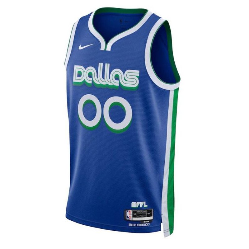 Dallas Mavericks Unisex 2023 NBA Jersey - City Edition - Blue