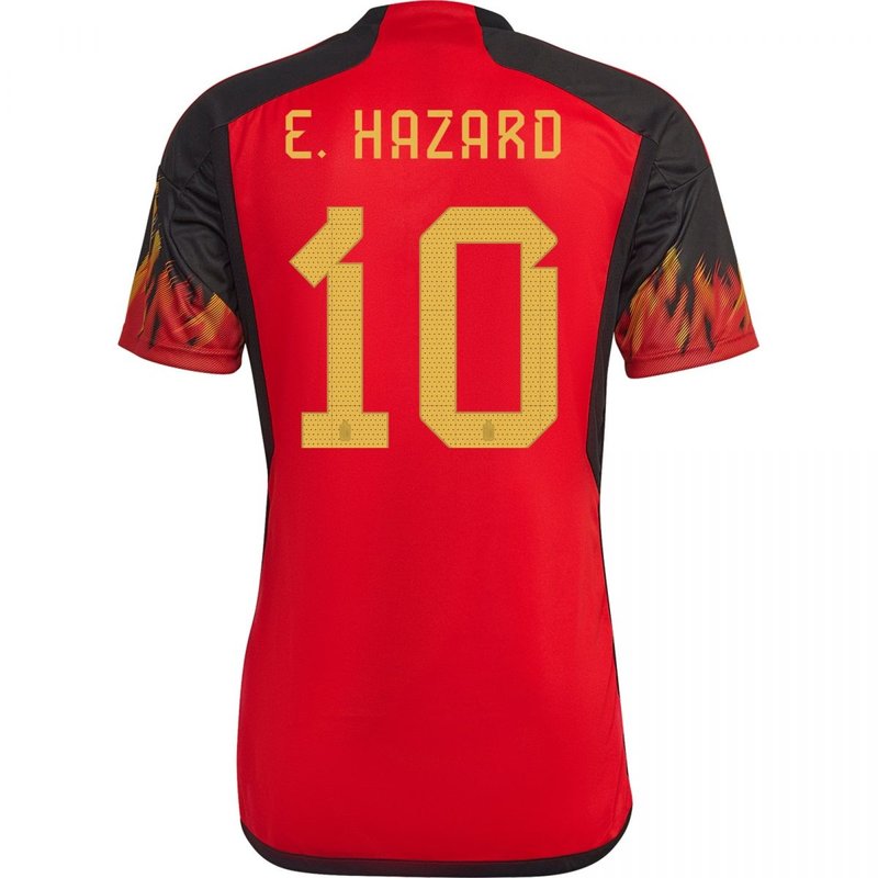 Eden Hazard Belgium 22/23 I Home Jersey - Fan Version