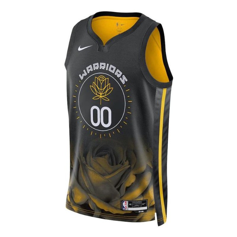 Golden State Warriors Unisex 2023 NBA Jersey - City Edition - Black