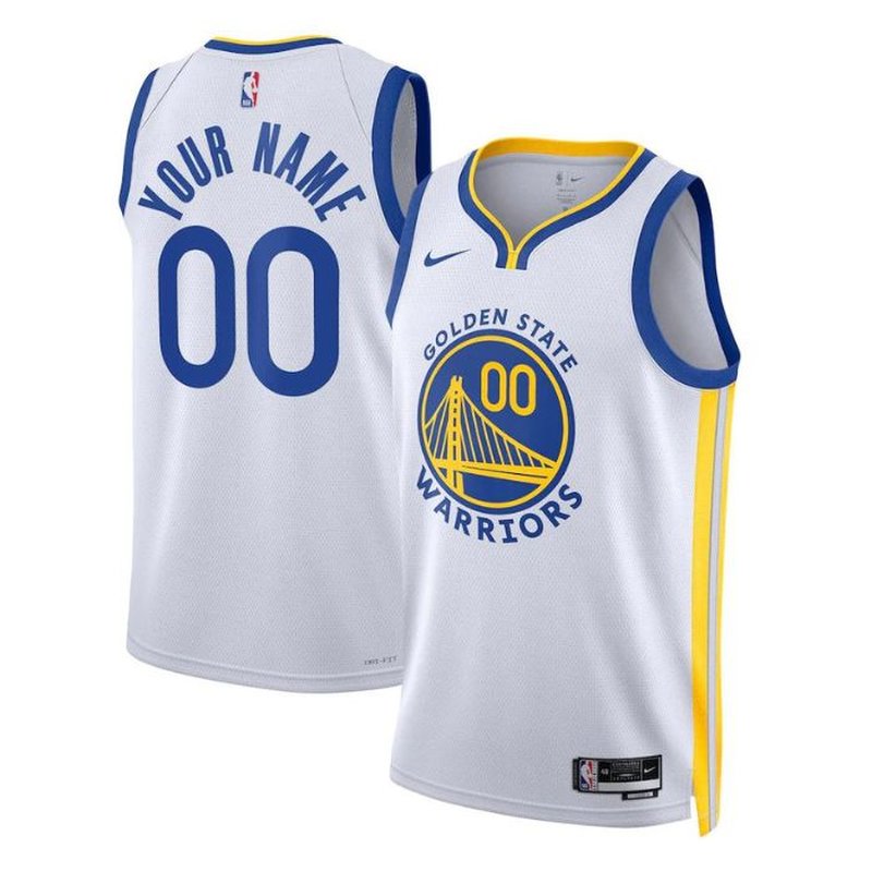 Golden State Warriors Unisex 2023 White NBA Jersey - Association Edition