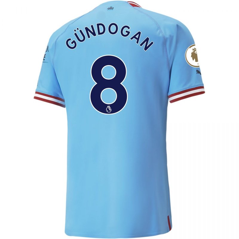 Ilkay Gündoğan Manchester City 22/23 I Home Jersey - Player Version