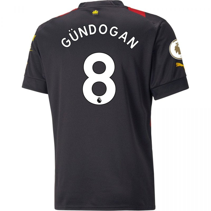 Ilkay Gündoğan Manchester City 22/23 II Away Jersey - Fan Version