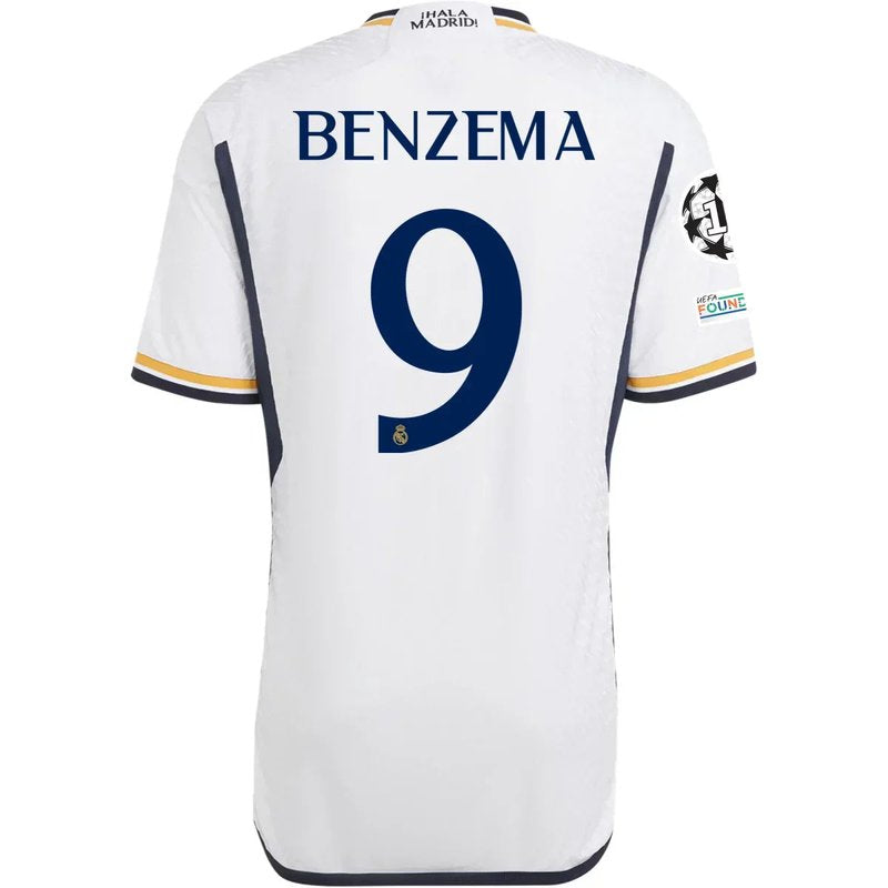 Karim Benzema Real Madrid 23/24 I Home Jersey - Player Version