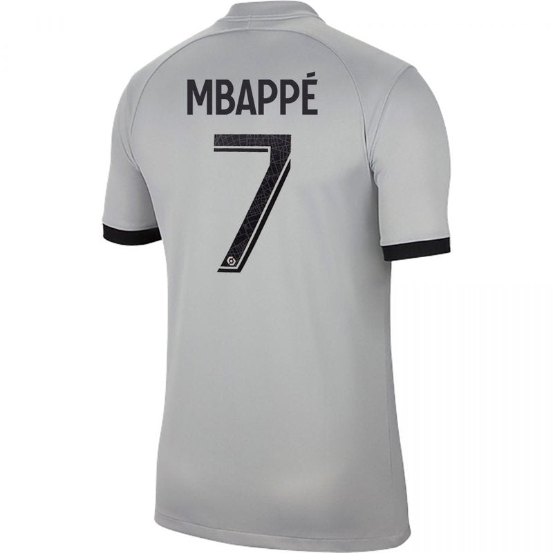 Kylian Mbappé Paris Saint-Germain (PSG) 22/23 II Away Jersey - Fan Version