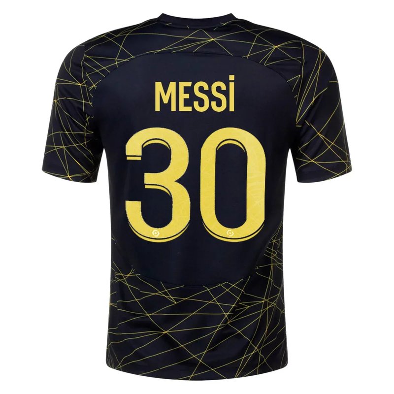 Lionel Messi Paris Saint-Germain (PSG) 22/23 IV Fourth Jersey - Fan Version