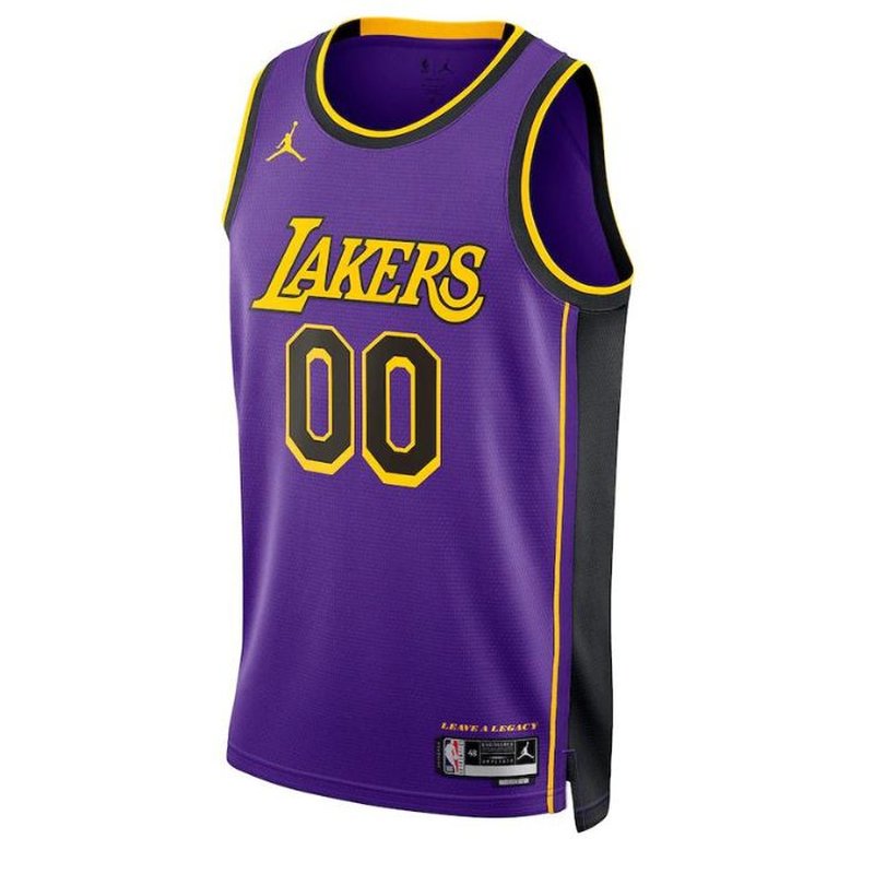 Los Angeles Lakers Unisex 2023 NBA Jersey - Statement Edition - Purple