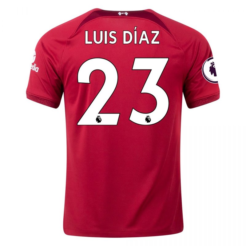 Luis Díaz Liverpool 22/23 I Home Jersey - Fan Version