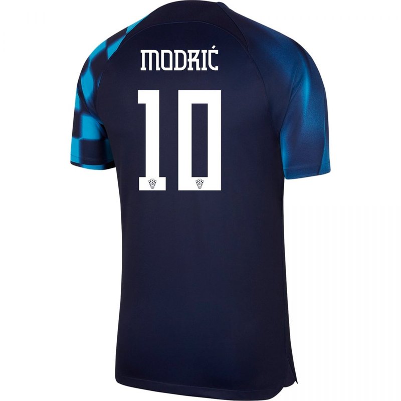 Luka Modrić Croatia 22/23 II Away Jersey - Fan Version