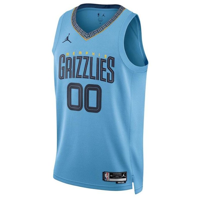 Memphis Grizzlies Unisex 2023 NBA Jersey - Statement Edition - Blue