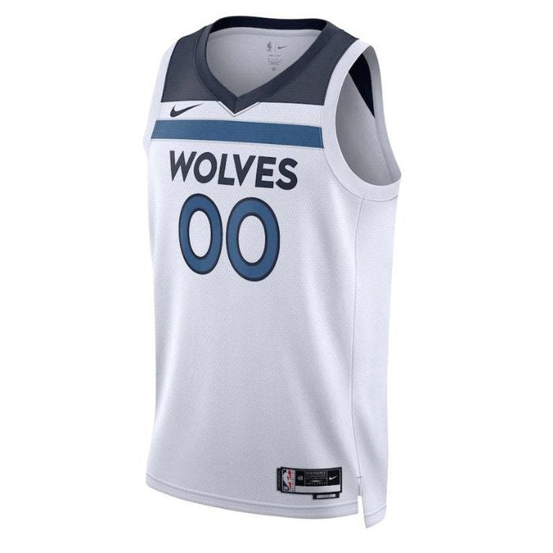 Minnesota Timberwolves Unisex 2023 White NBA Jersey - Association Edition