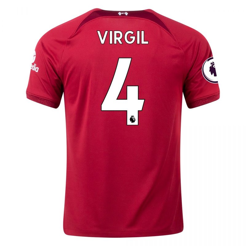 Virgil van Dijk Liverpool 22/23 I Home Jersey - Fan Version