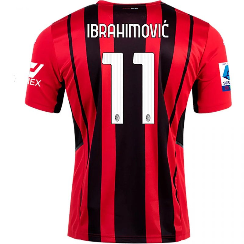 Zlatan Ibrahimović AC Milan 21/22 I Home Jersey - Fan Version