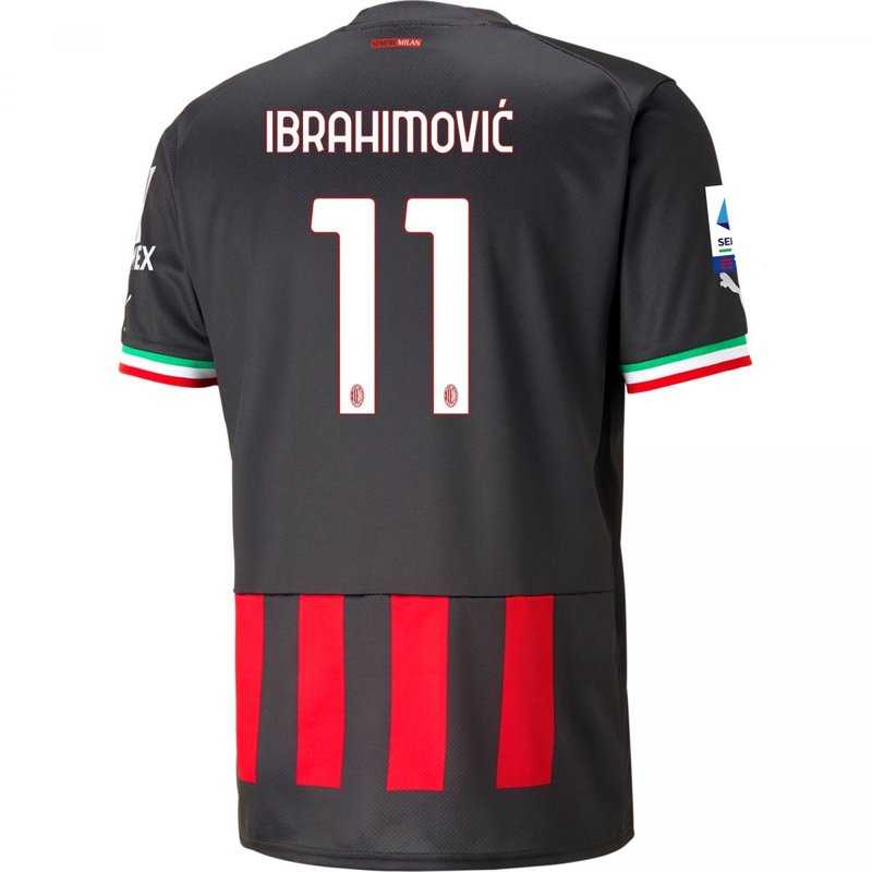 Zlatan Ibrahimović AC Milan 22/23 I Home Jersey - Fan Version